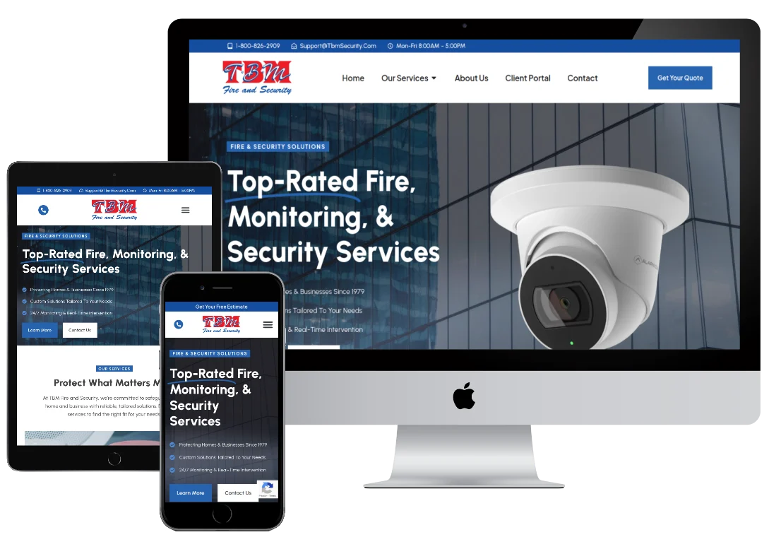 TBM Security website
